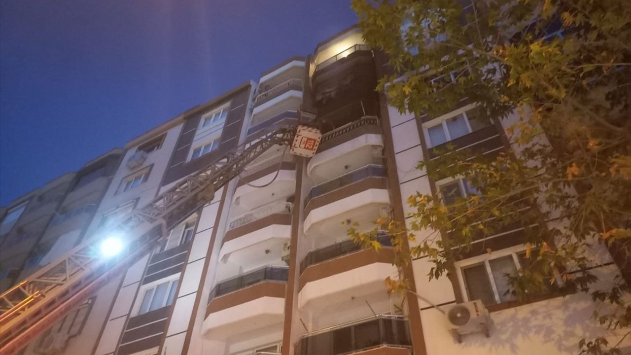Manisa'da Tartışmanın Ardından Evi Ateşe Verildi