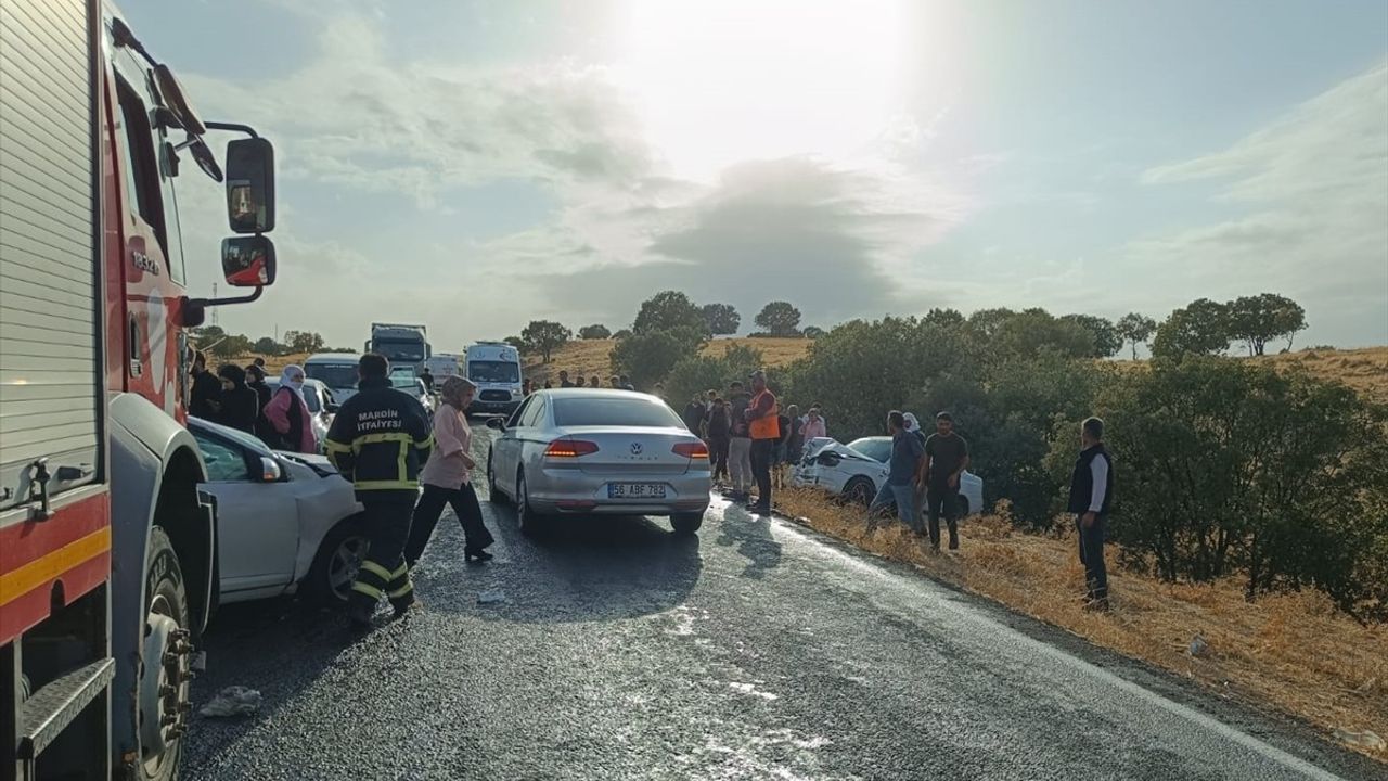 Mardin'de Trafik Kazası: 4 Yaralı