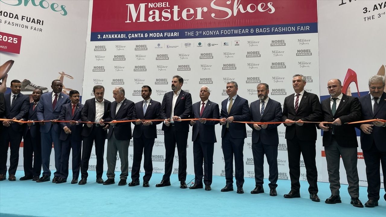 Master Shoes 3. Konya Ayakkabı ve Çanta Moda Fuarı Başladı