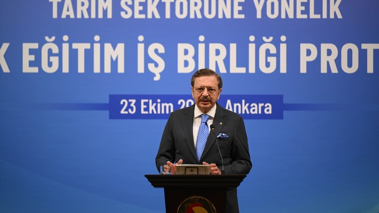 MEB ve TOBB'dan Tarım Sektörüne Özel Protokol