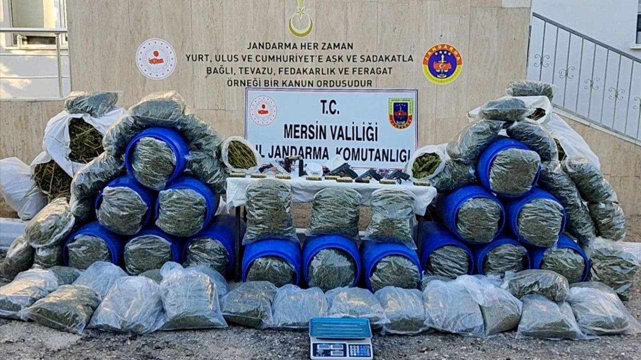Mersin'de Büyük Uyuşturucu Operasyonu
