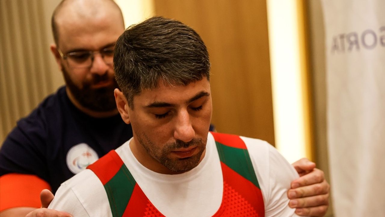 Mersin'de Görme Engelliler Dünya Halter Şampiyonası Başladı