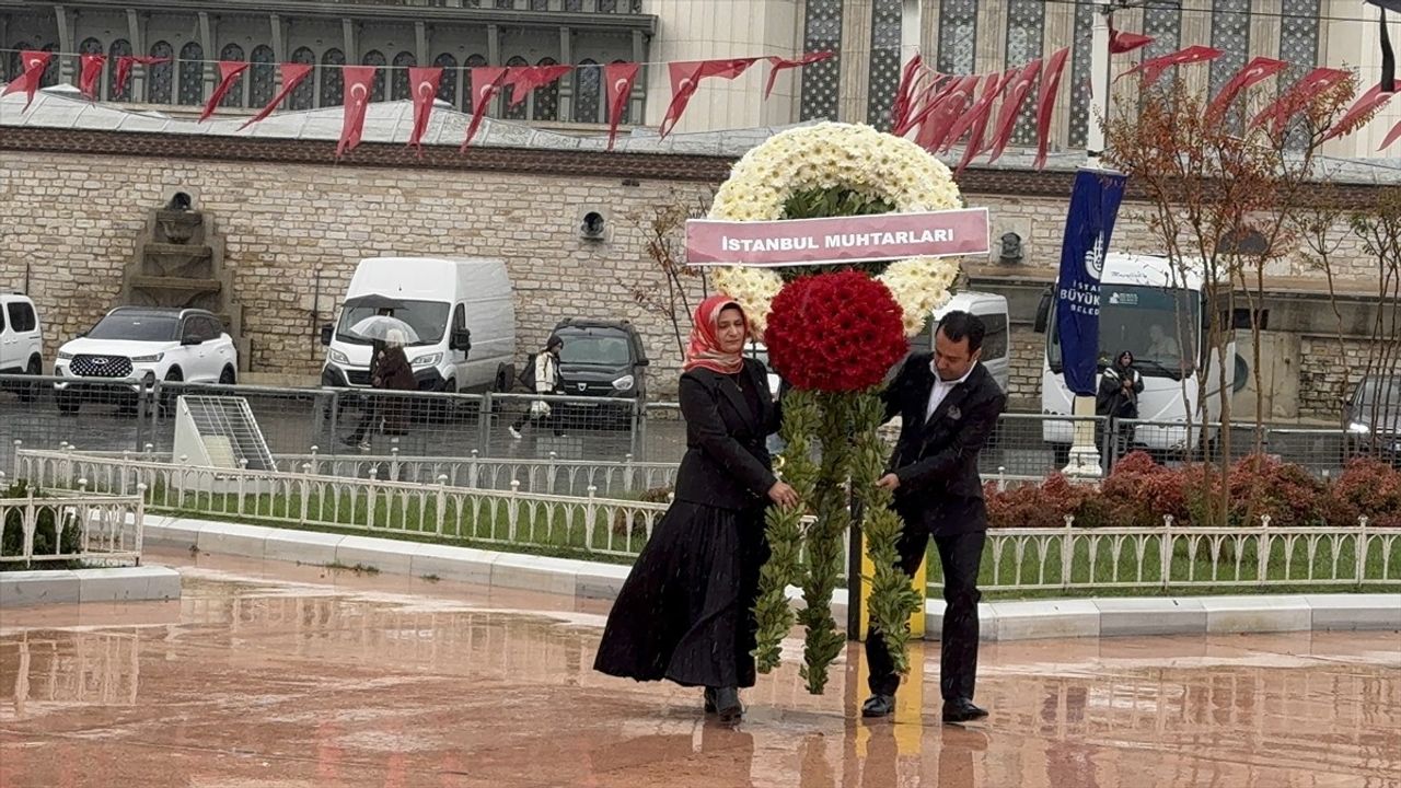 Muhtarlar Günü Töreni Taksim'de Gerçekleşti