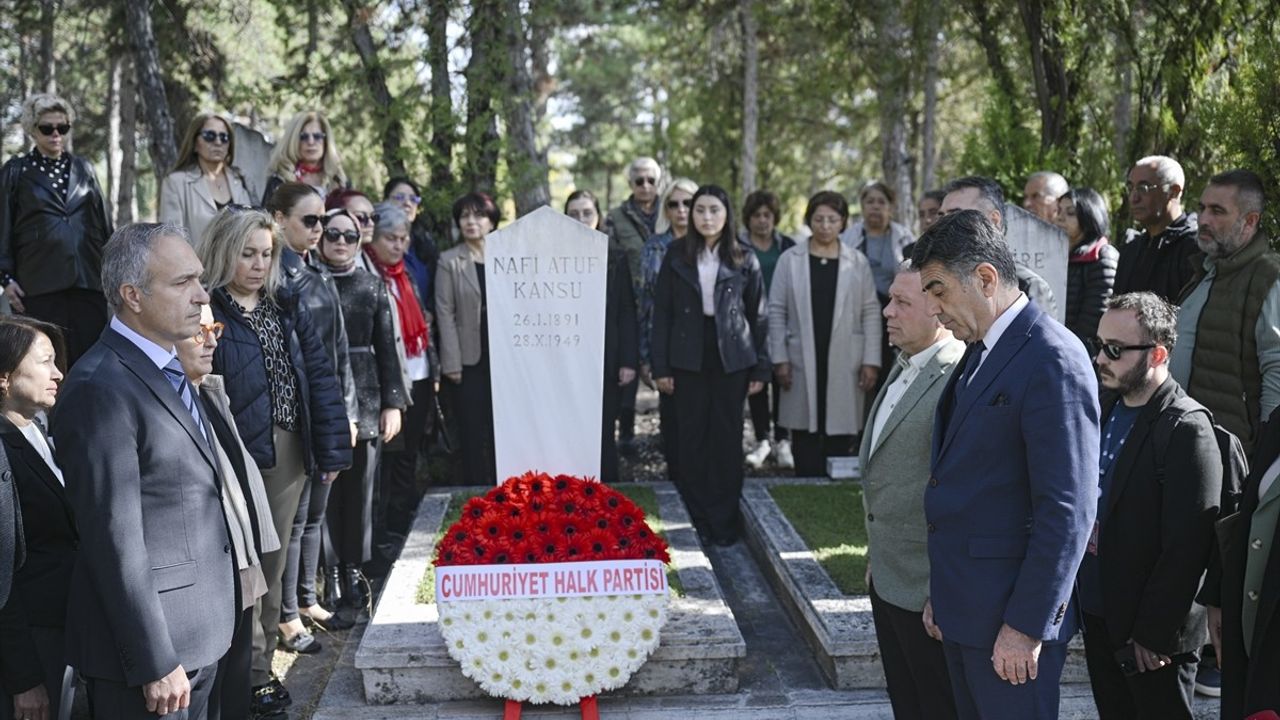 Nafi Atuf Kansu Anma Töreninde CHP'den Vurgu