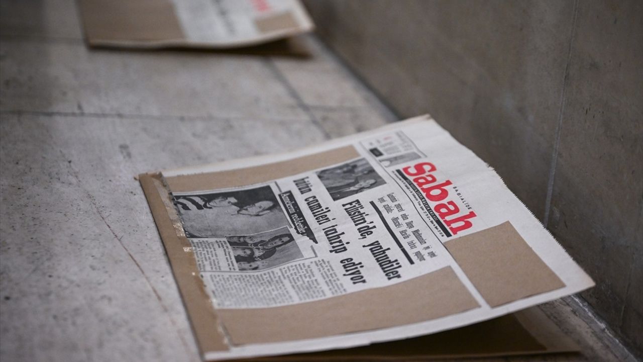 ODTÜ'de Filistin Konulu "Homeland" Sergisi Açıldı