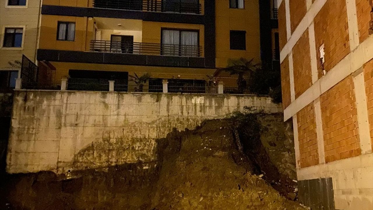 Ordu'da İnşaat Kazısında İki Bina Boşaltıldı