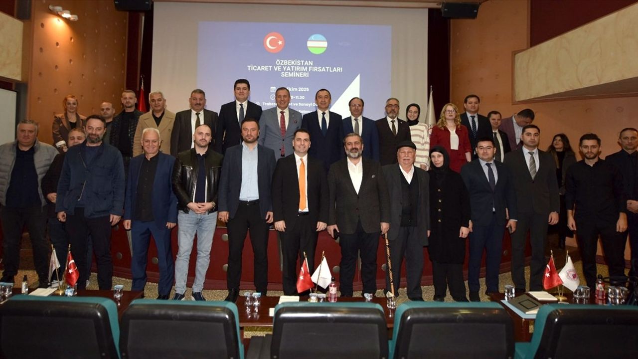 Özbekistan Büyükelçisi Haydarov, Trabzon'da İşbirliği Ziyaretinde Bulundu