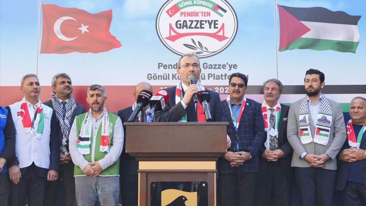 Pendik'ten Gazze'ye Gönül Köprüsü Etkinliği