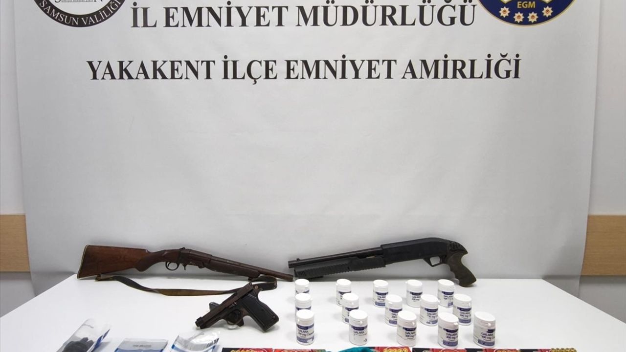 Samsun'da Uyuşturucu Operasyonu: 2 Şüpheli Gözaltında