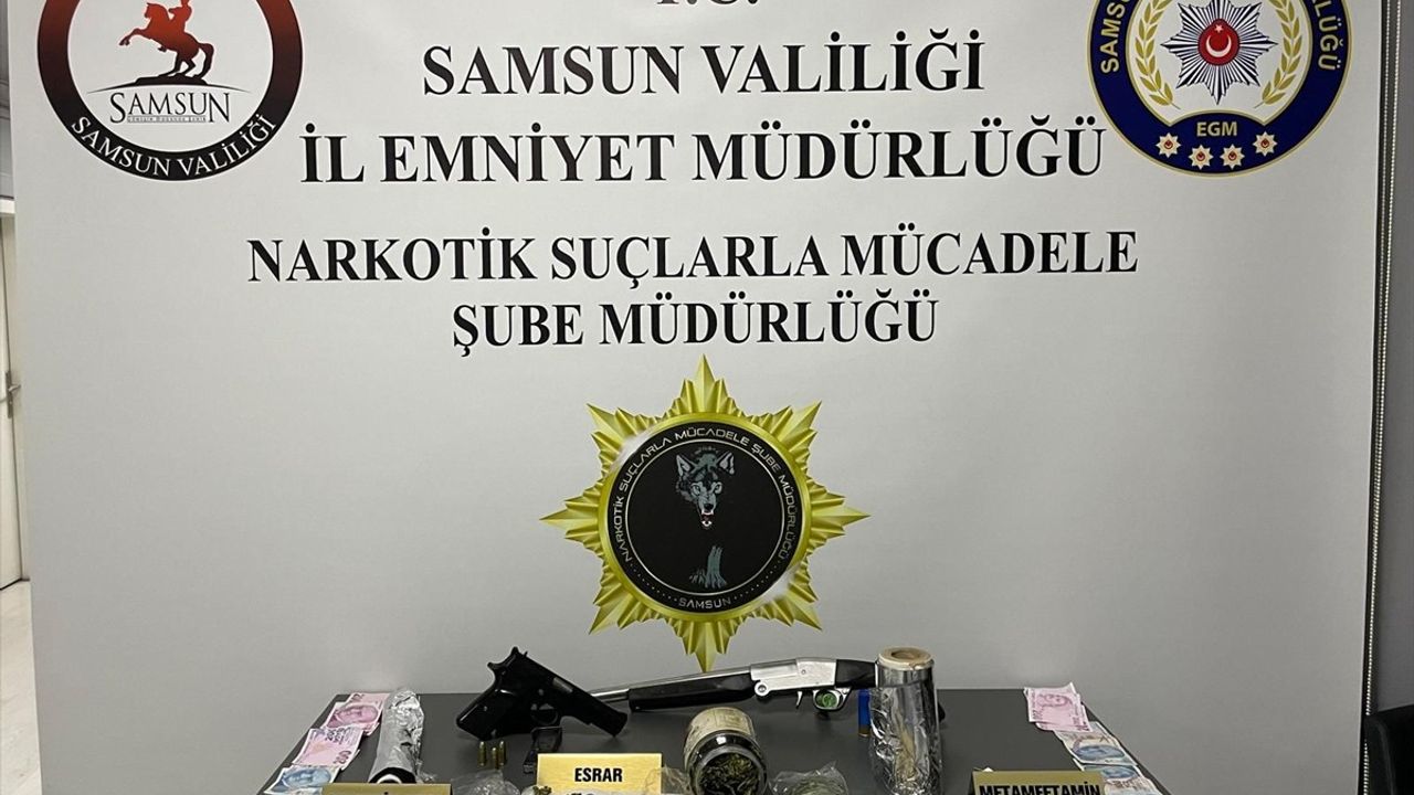 Samsun'da Uyuşturucu Operasyonu: 3 Zararlı Şüpheli Yakalandı