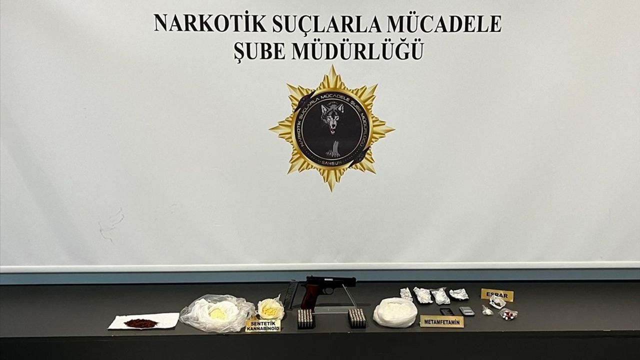 Samsun'da Uyuşturucu Operasyonu: 4 Gözaltı