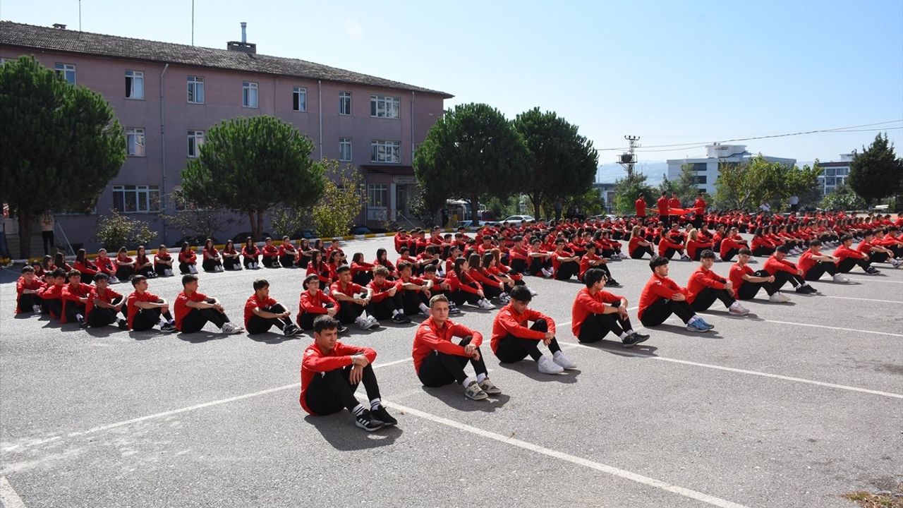 Samsun'dan Gazze'ye Koreografili Destek