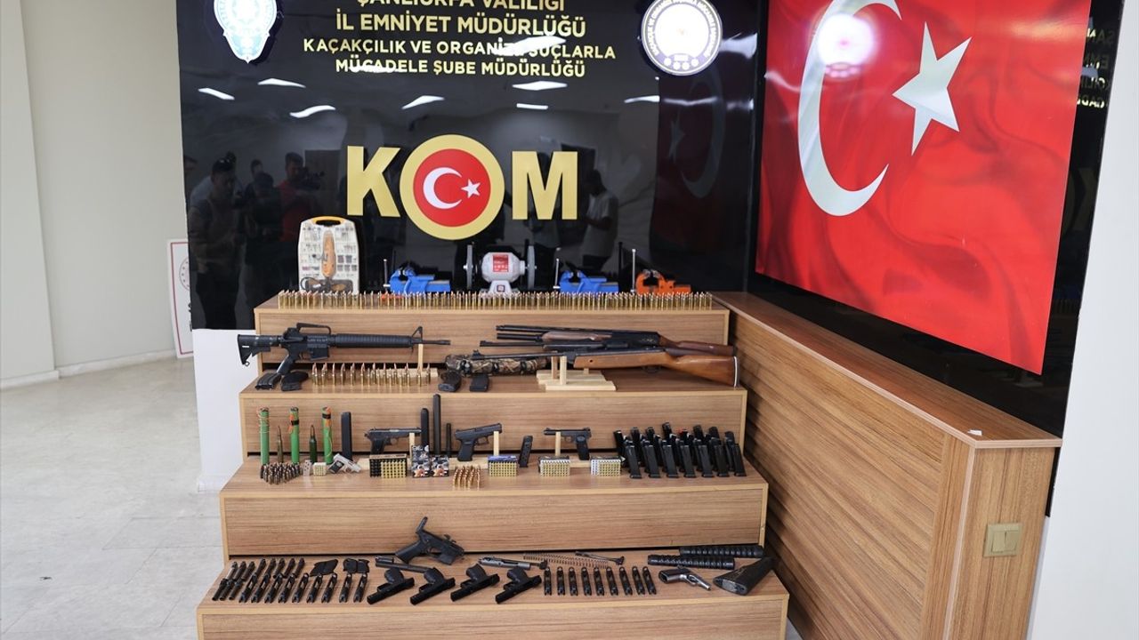 Şanlıurfa'da Silah Kaçakçılığına Büyük Darbe
