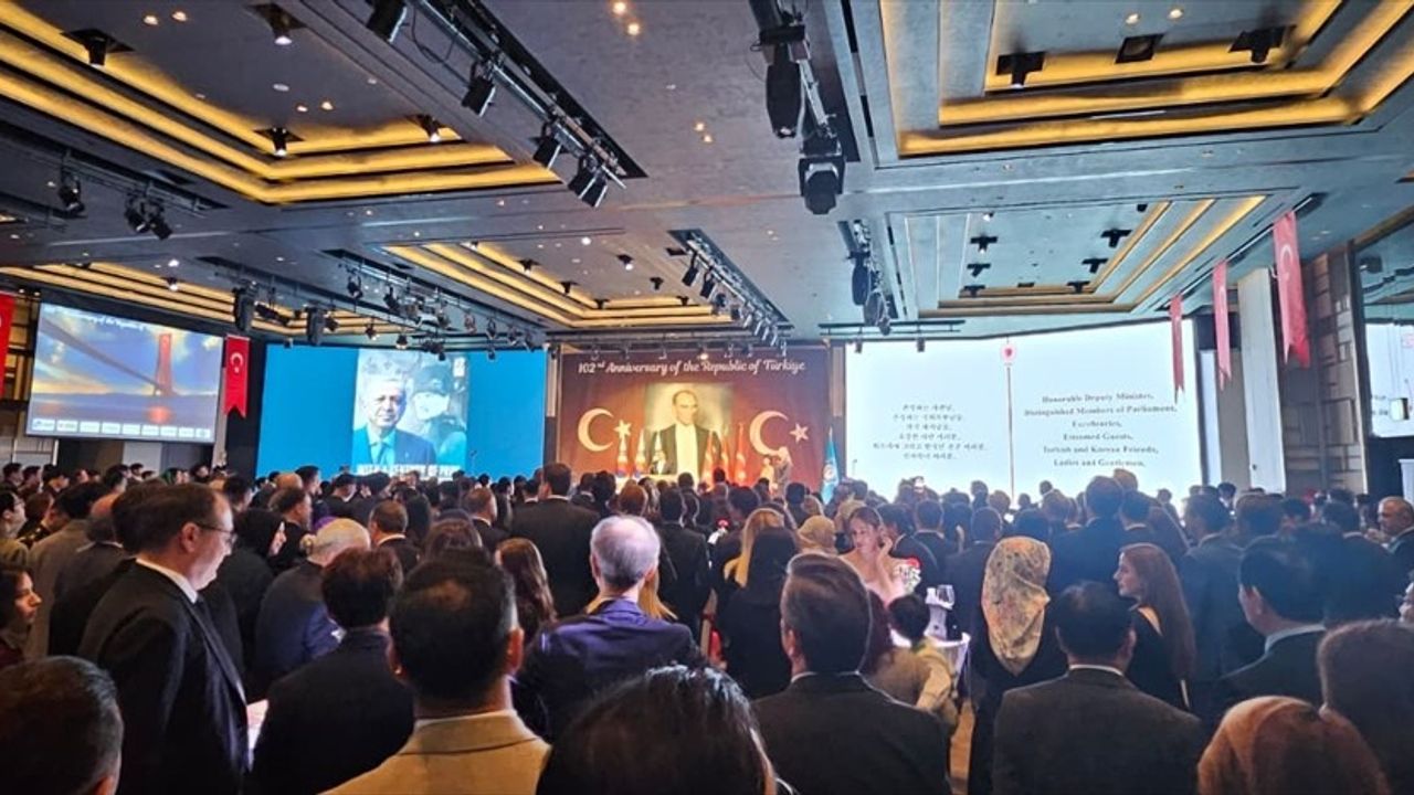 Seul'de 29 Ekim Cumhuriyet Bayramı Kutlaması