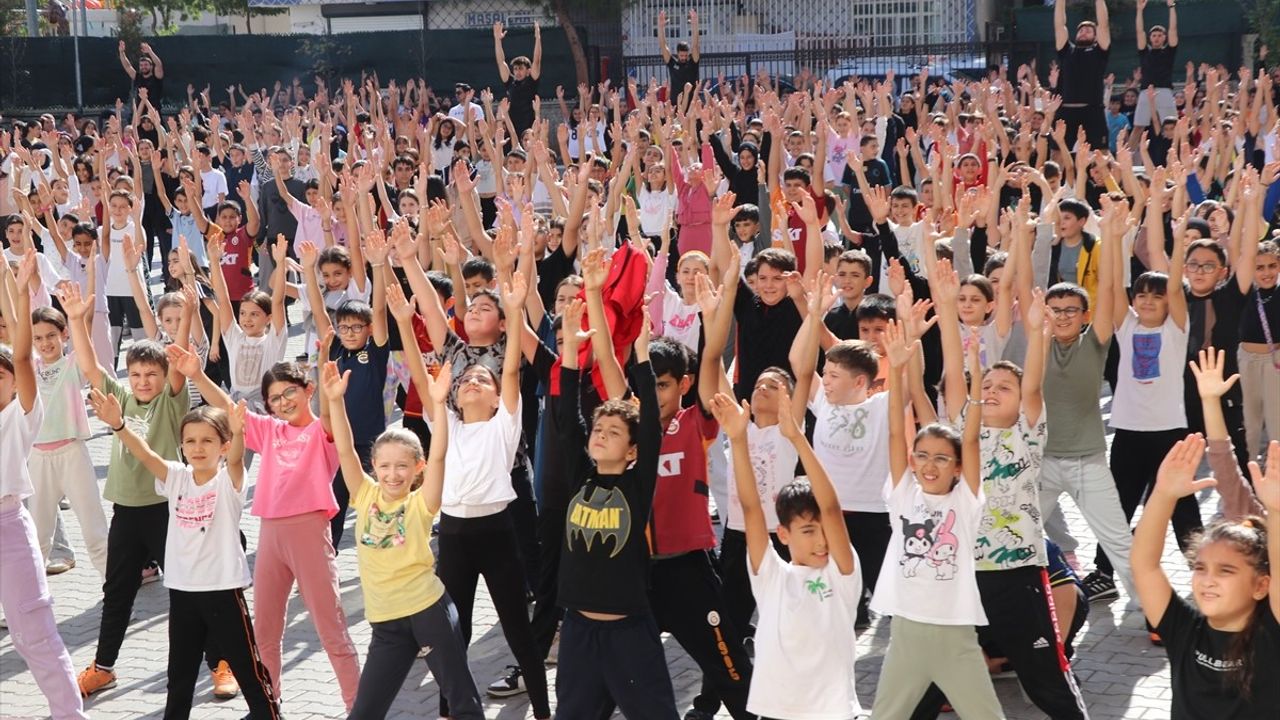 Siirt'teki Öğrencilerden Büyük Spor Etkinliği