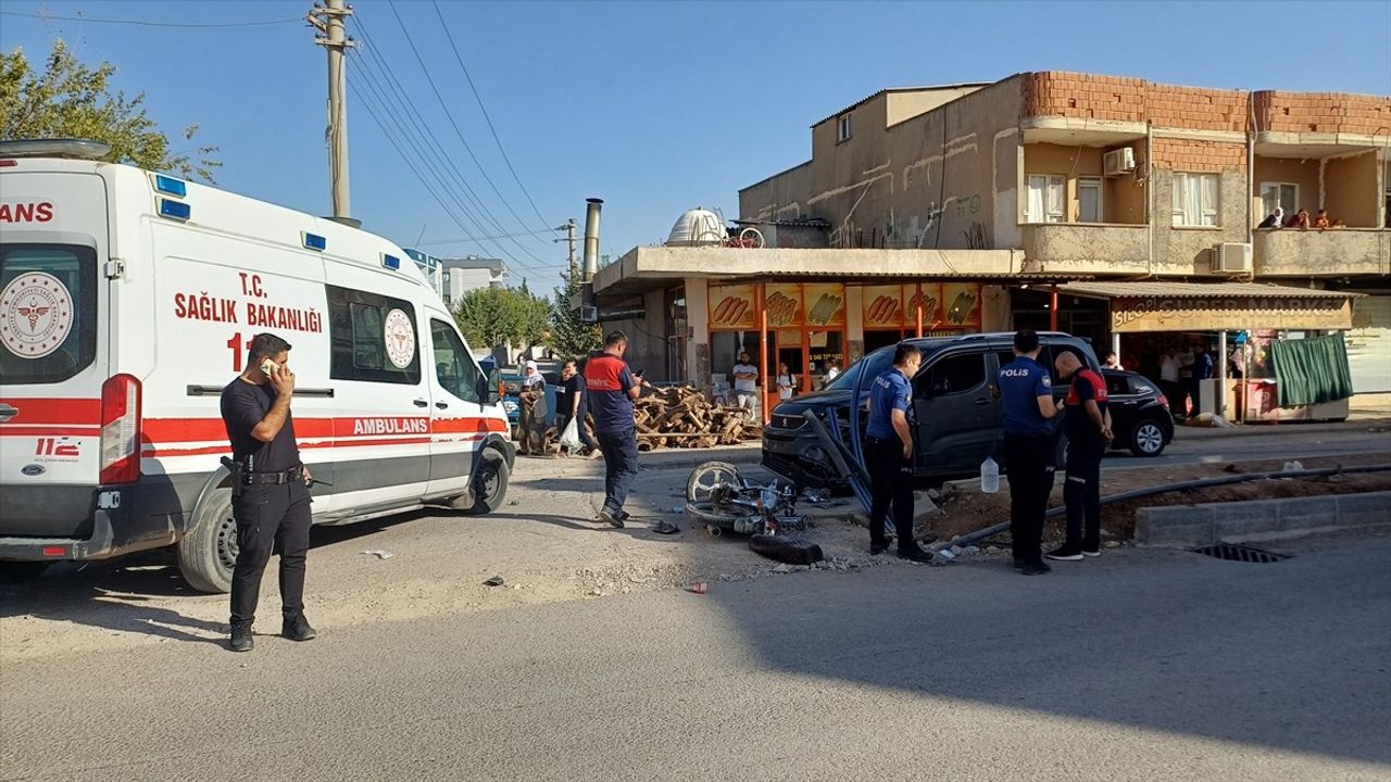 Silopi'de Motosiklet Kazası: Sürücü Ağır Yaralı