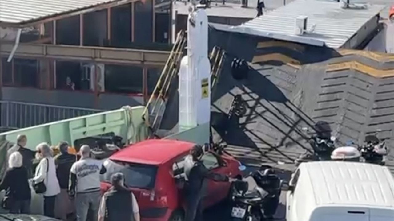Sirkeci'de Arabalı Vapur Kazası