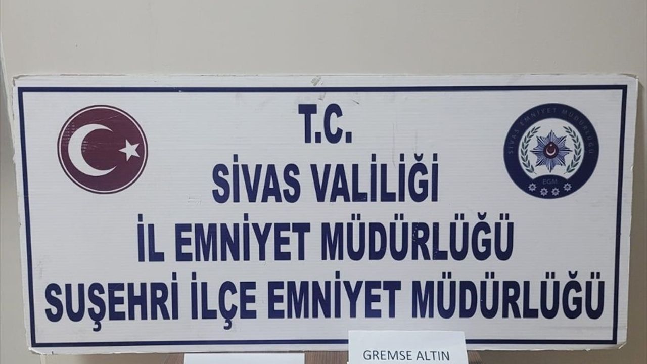 Sivas'ta Sahte Altın Satışıyla Tutuklama