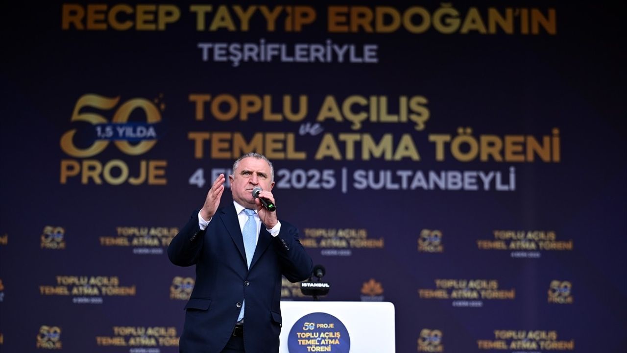 Sultanbeyli'de Spor Kompleksinin Temeli Atıldı