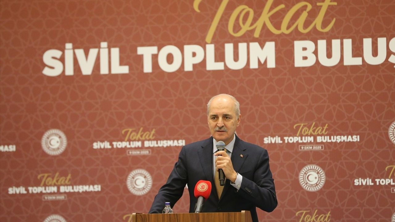 TBMM Başkanı Kurtulmuş Tokat'ta Konuştu: Terörle Mücadele Vurgusu