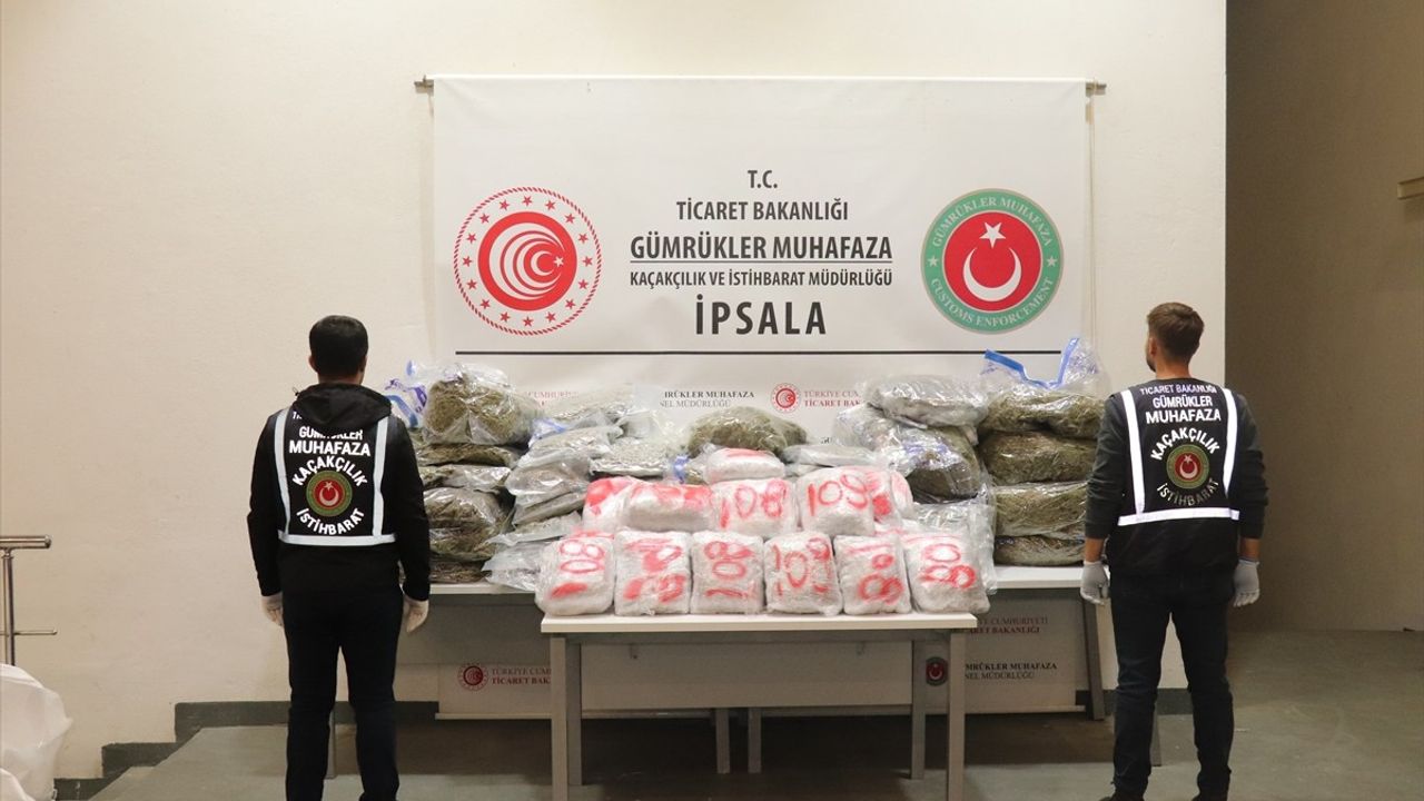 Tekirdağ ve Edirne'de Uyuşturucu Operasyonu: 1,3 Ton Ele Geçirildi