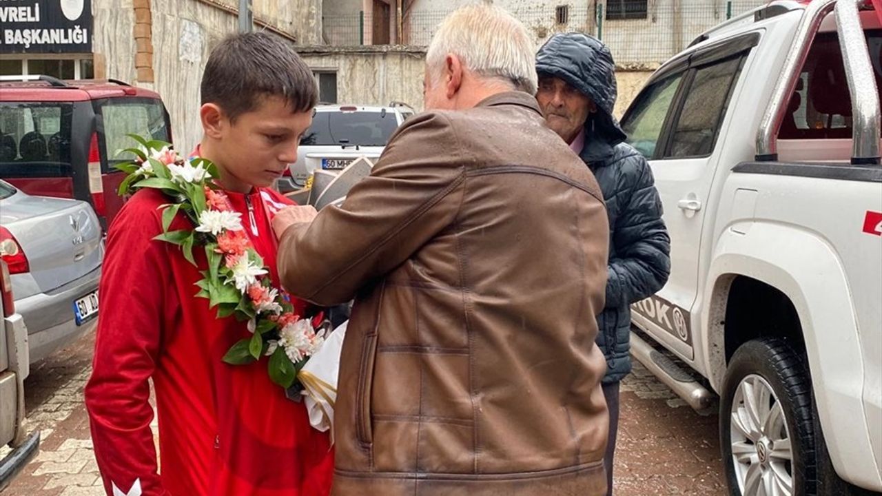 Tokatlı Güreşçi Ahmet Ensar Akbaş Balkan Şampiyonası'nda İkinci Oldu