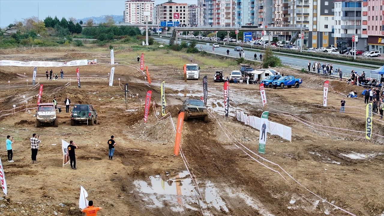 Trabzon'da 1. Off-Road Festivali Coşkuyla Gerçekleşti