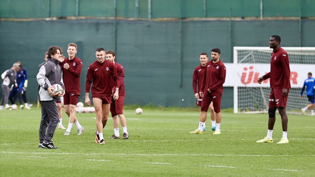 Trabzonspor, Eyüpspor Maçı İçin Hazırlıklarını Sürdürüyor