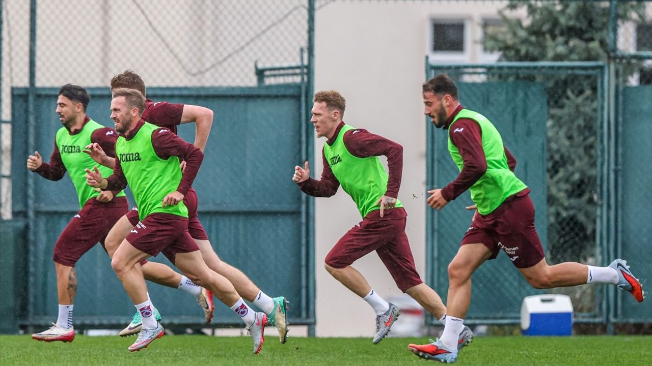 Trabzonspor Rizespor Maçına Hazırlanıyor