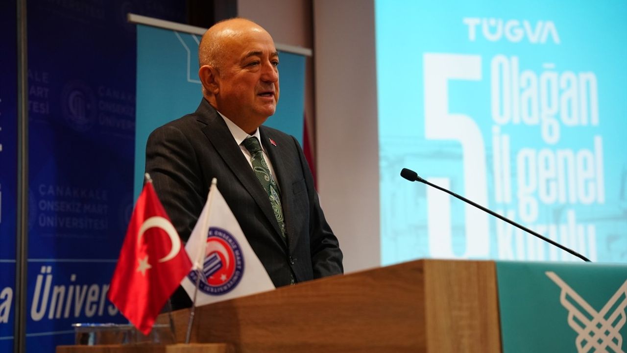 TÜGVA Çanakkale İl Genel Kurulu Gerçekleştirildi