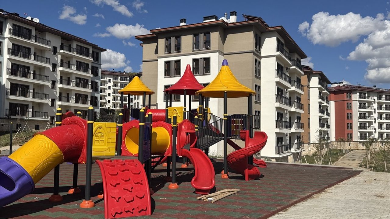 Tunceli'de Yeni TOKİ Konutları Tamamlandı