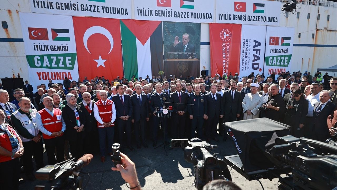 Türk Devleti, Gazze'ye İyilik Gemisi Gönderdi
