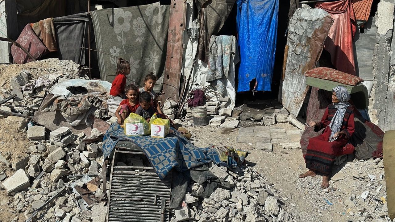 Türk Kızılay Gazze'de Gıda Yardımlarını Hızlandırdı