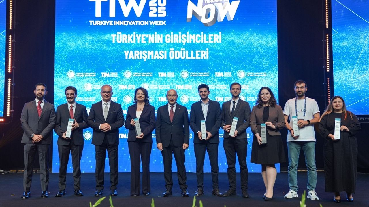 Türkiye Innovation Week'te Girişim ve İnovasyon Ödülleri
