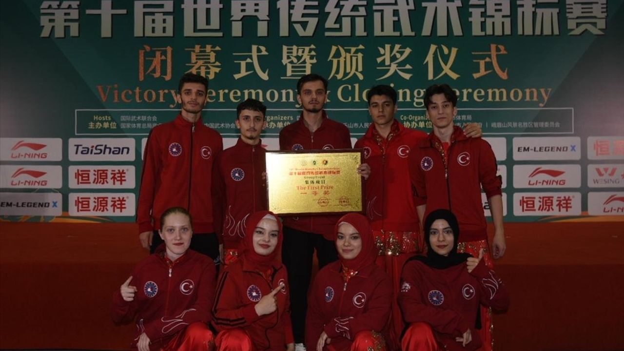 Türkiye Milli Kung Fu Takımı Dünya Şampiyonu Oldu