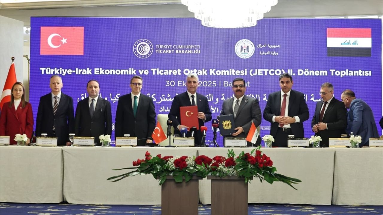 Türkiye ve Irak Arasında Yeni Ticaret Protokolü İmzalandı