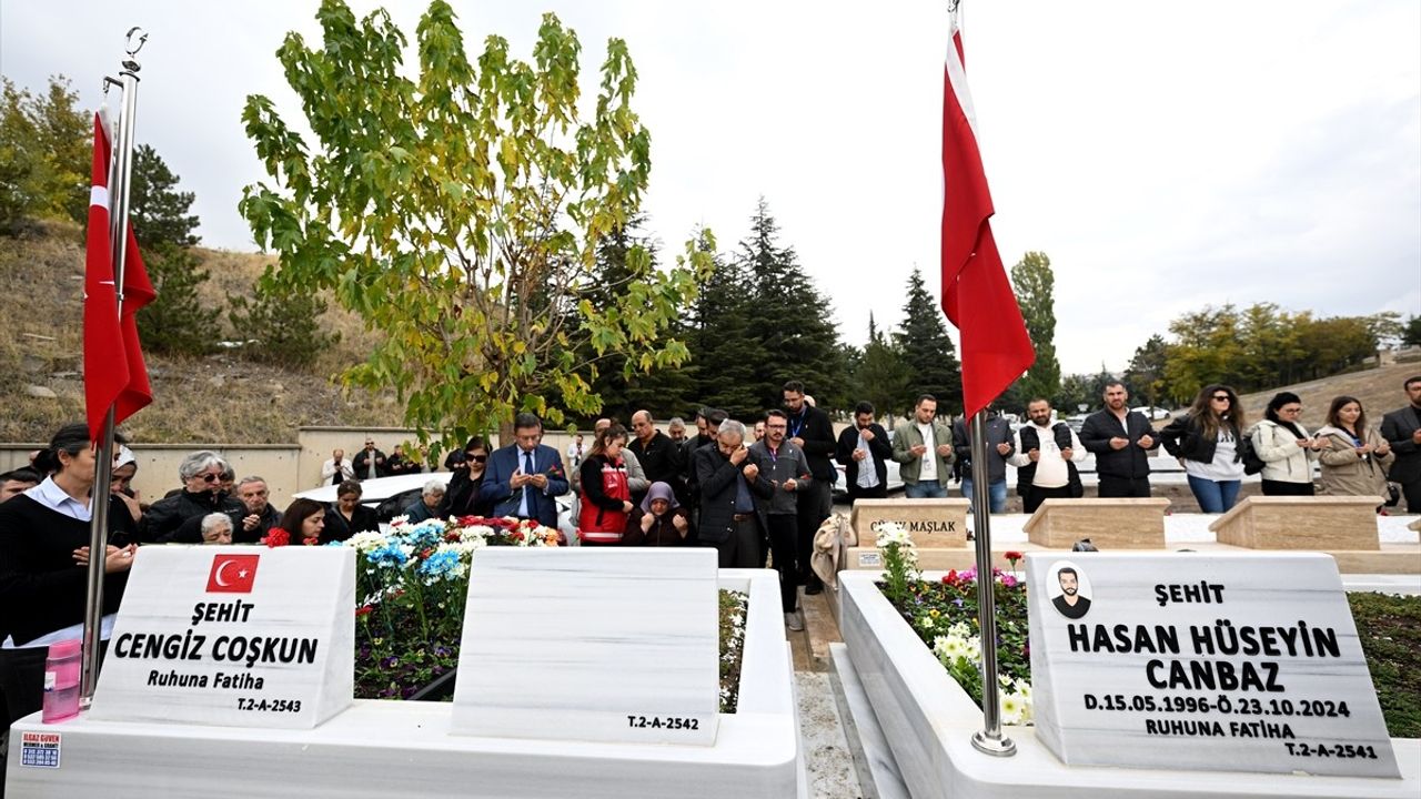 TUSAŞ Şehitleri Anıldı: Bir Yıl Sonra Unutulmadılar