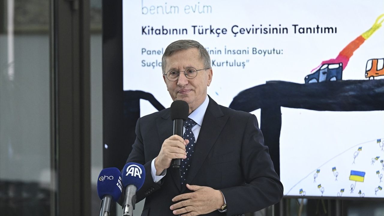 Ukrayna'da Savaşını Anlatan Çocuklar: 'İrpin: Benim Evim' Kitabı Tanıtıldı