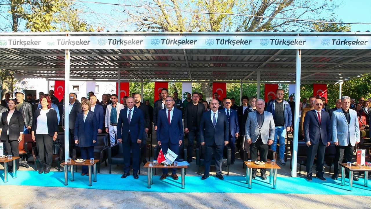 Uşak Şeker Fabrikası 100. Üretim Dönemine Girdi