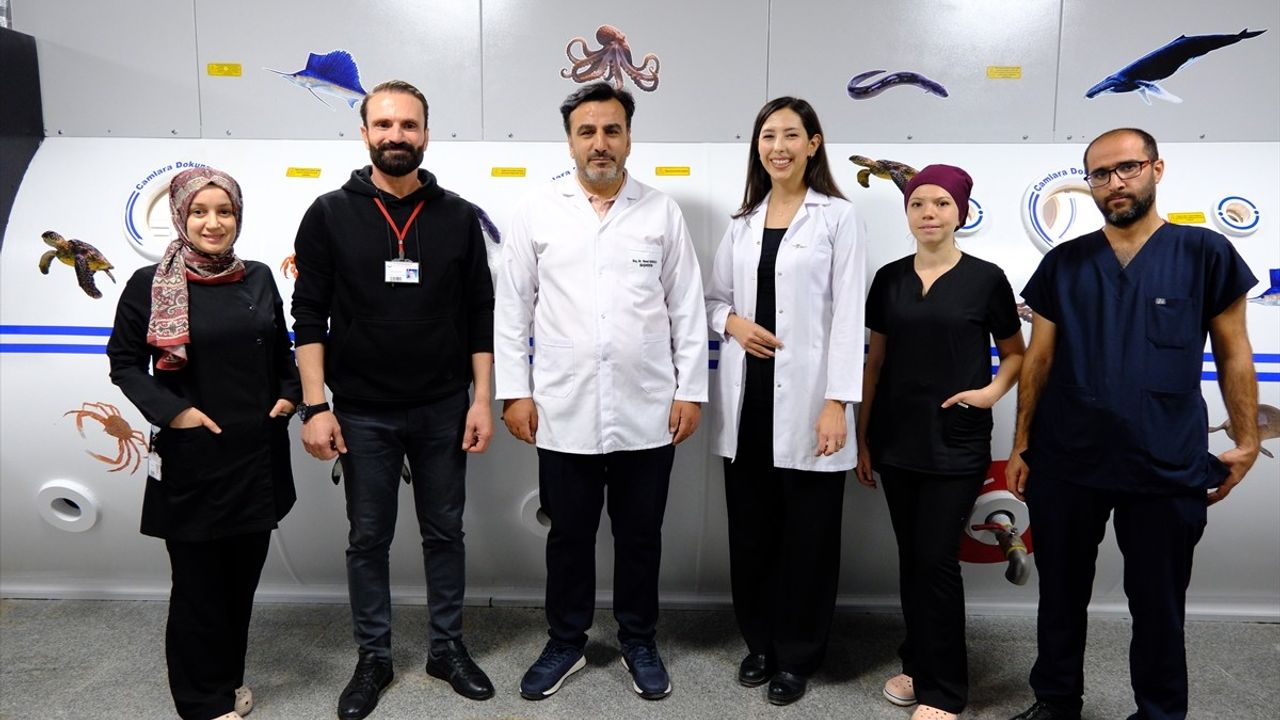 Van'daki Hiperbarik Oksijen Tedavi Merkezi Hastalara Umut Sunuyor