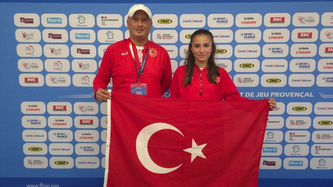 Yağmur Tosun, Bocce Petank Dünya Kupası'nda Bronz Madalya Kazandı