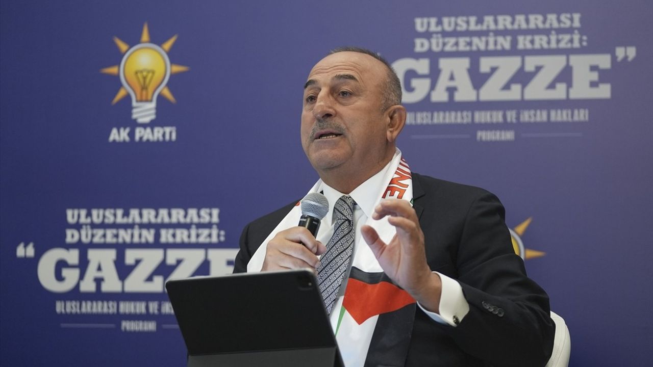 Yalçın'dan Gazze ve İnsan Hakları Paneli Açıklamaları