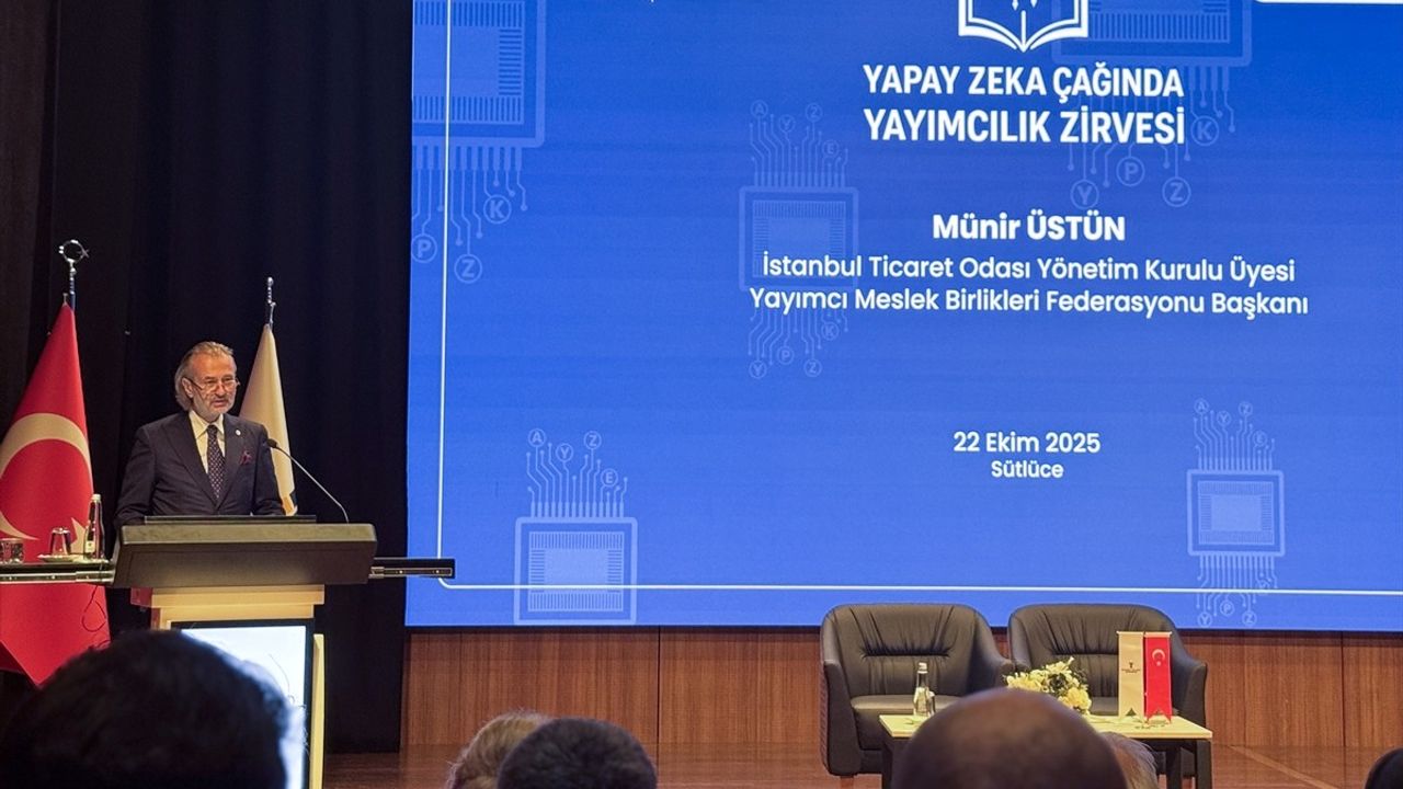 Yapay Zeka ile Yayımcılık Zirvesi İstanbul'da Gerçekleşti