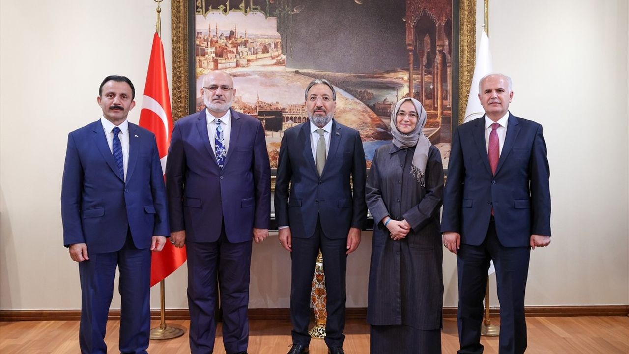 Yeni Diyanet İşleri Başkan Yardımcıları Görevine Başladı
