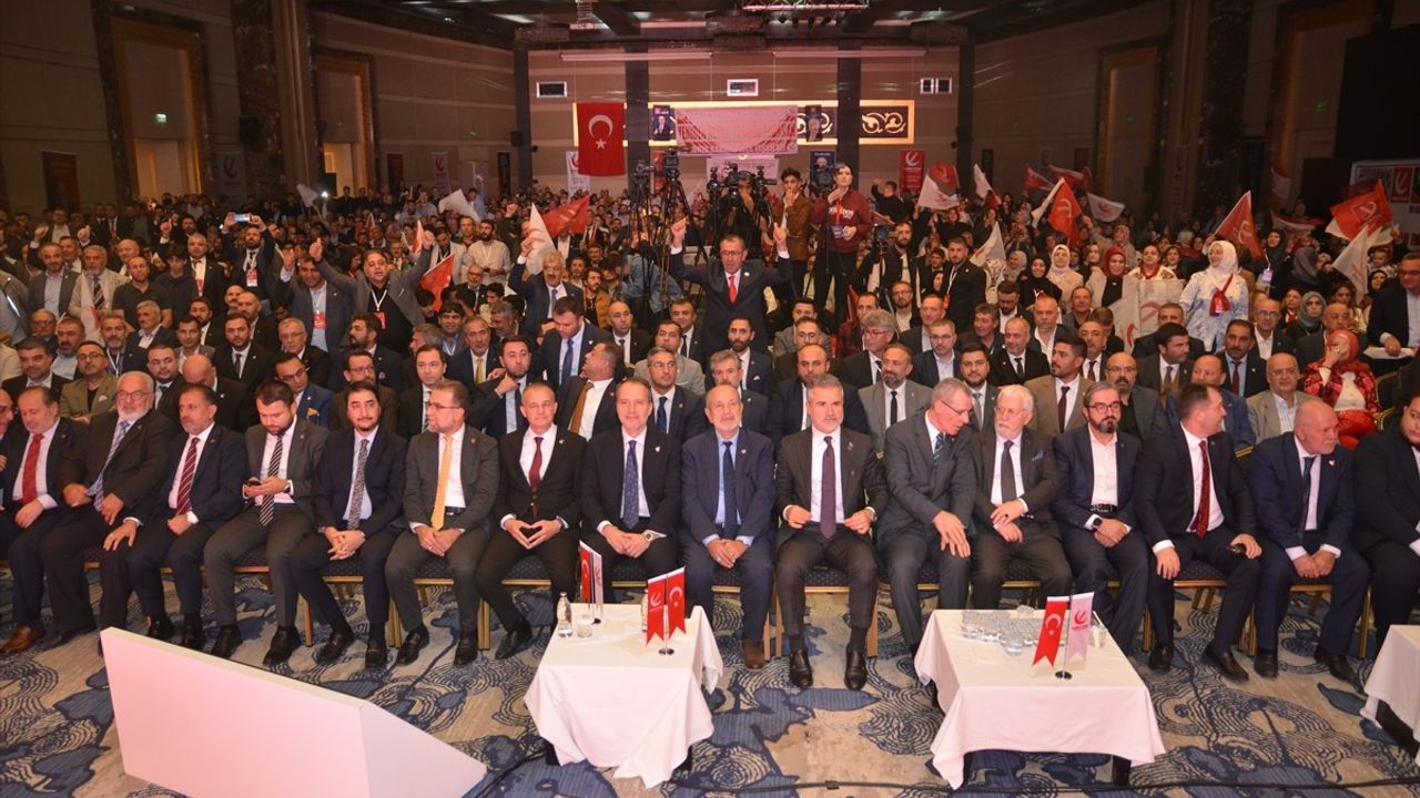 Yeniden Refah Partisi Konya İl Kongresi'nde Hedef 1 Milyon Üye