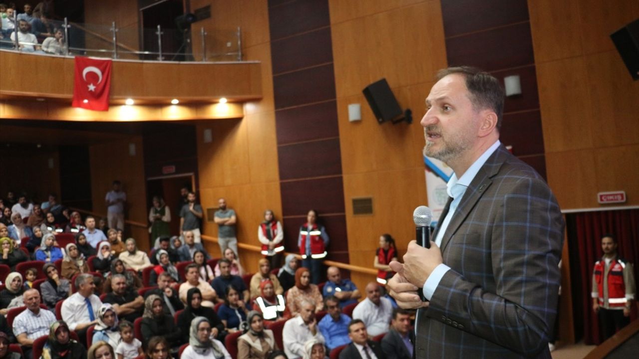 Yeşilay Genel Başkanı Dinç'ten Adıyaman'da Önemli Mesajlar