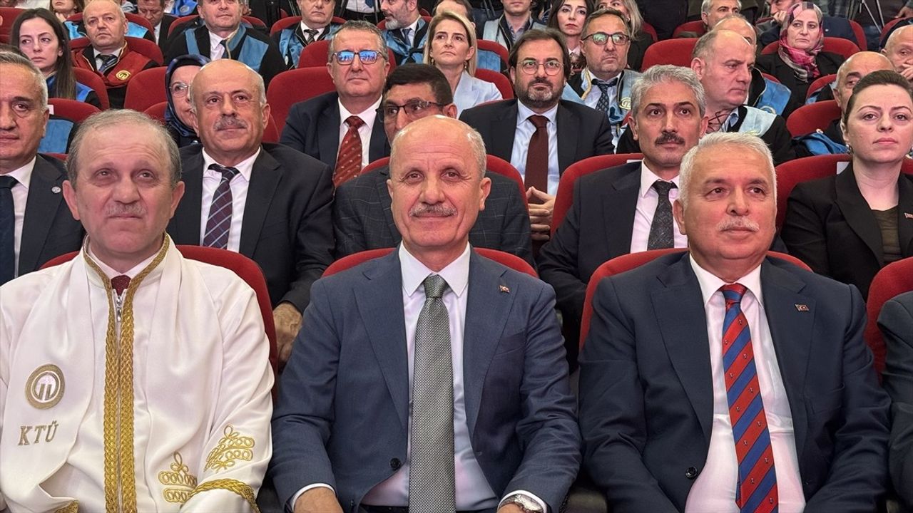 YÖK Başkanı Özvar'dan KTÜ Yıl Açılışında Önemli Açıklamalar