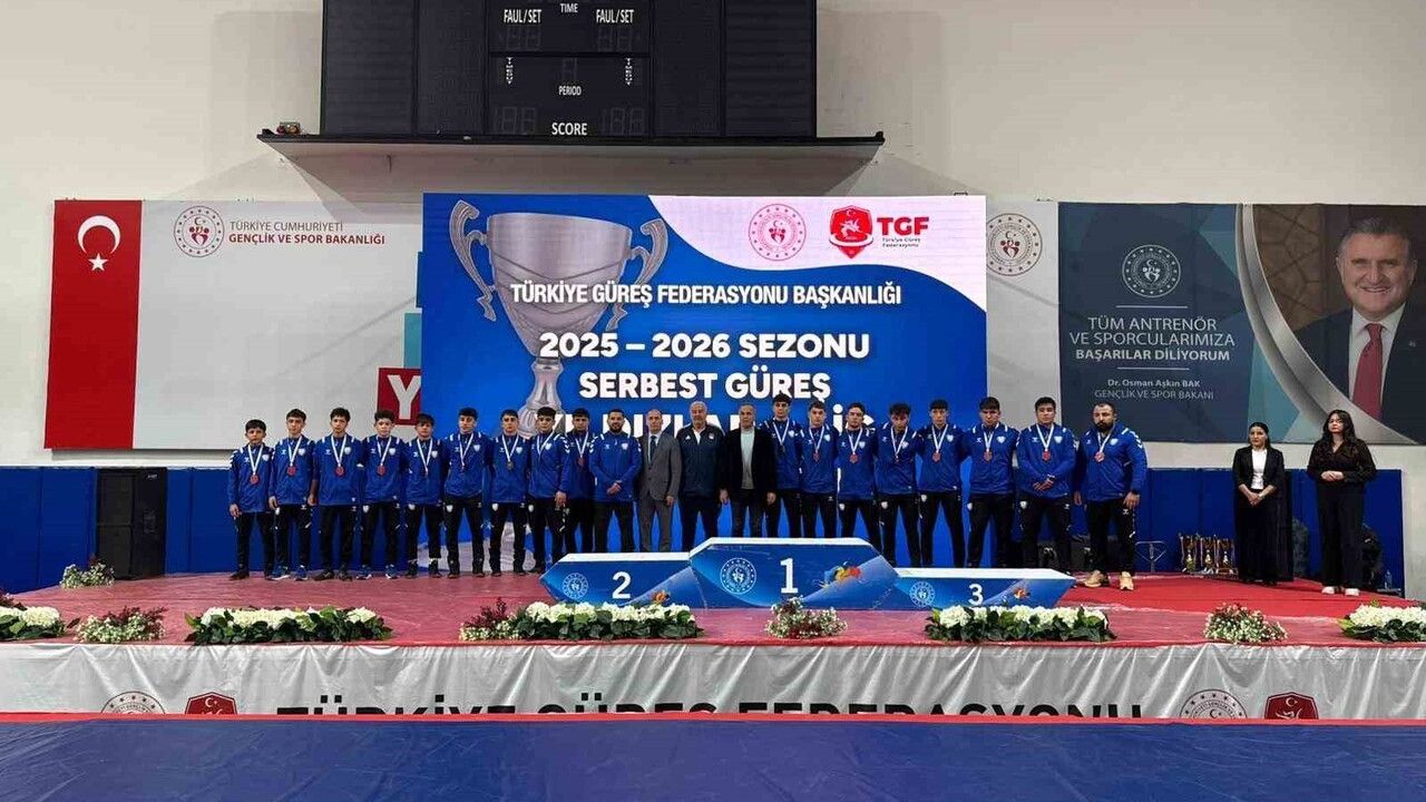 2025-2026 Serbest Güreş Yıldızlar Ligi Ankara'da Tamamlandı