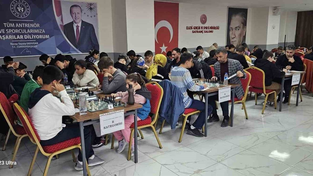 2025 Elazığ Cumhuriyet Kupası ELO Satranç Turnuvası Sonuçlandı