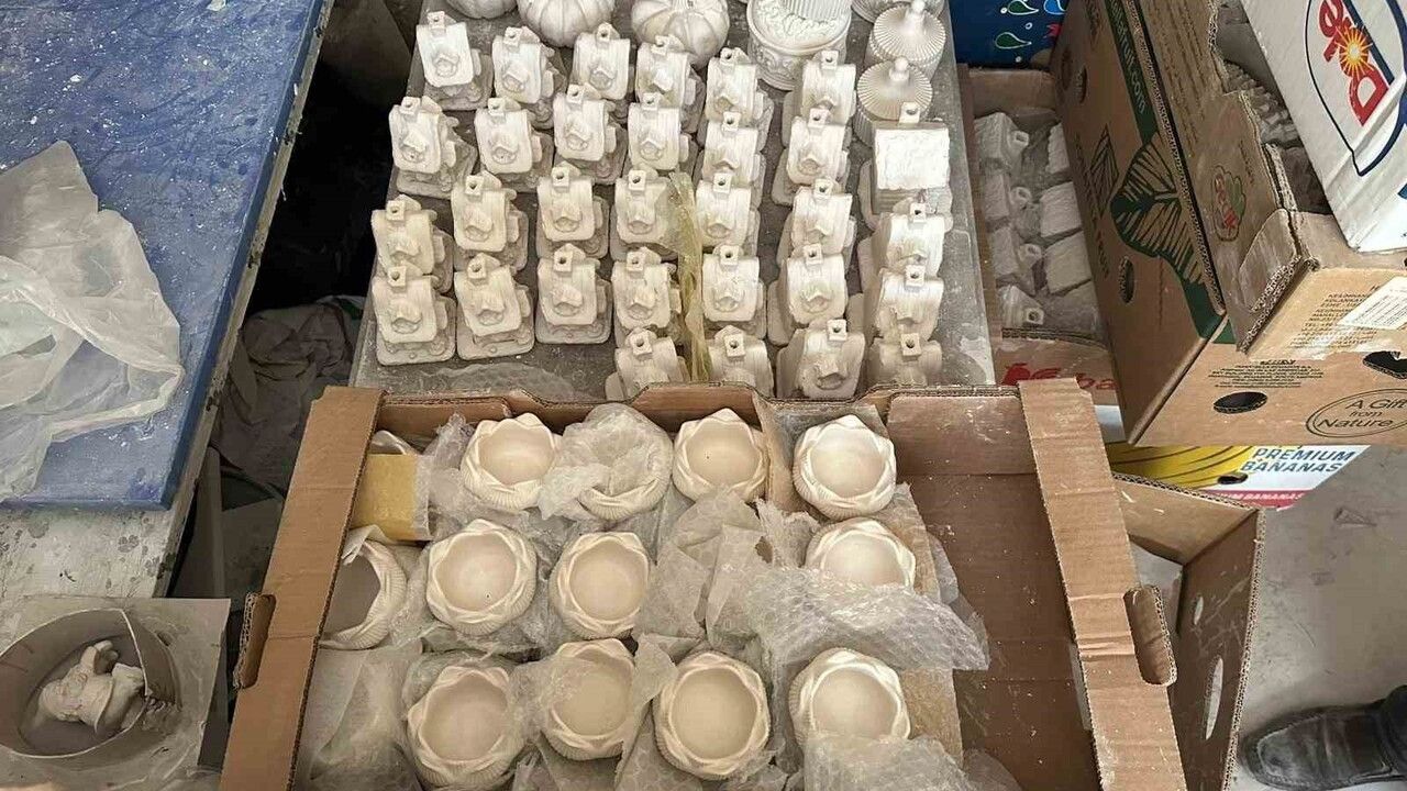 36 Yıldır Alçıdan Biblo Sanatıyla Estetik Dokunuşlar